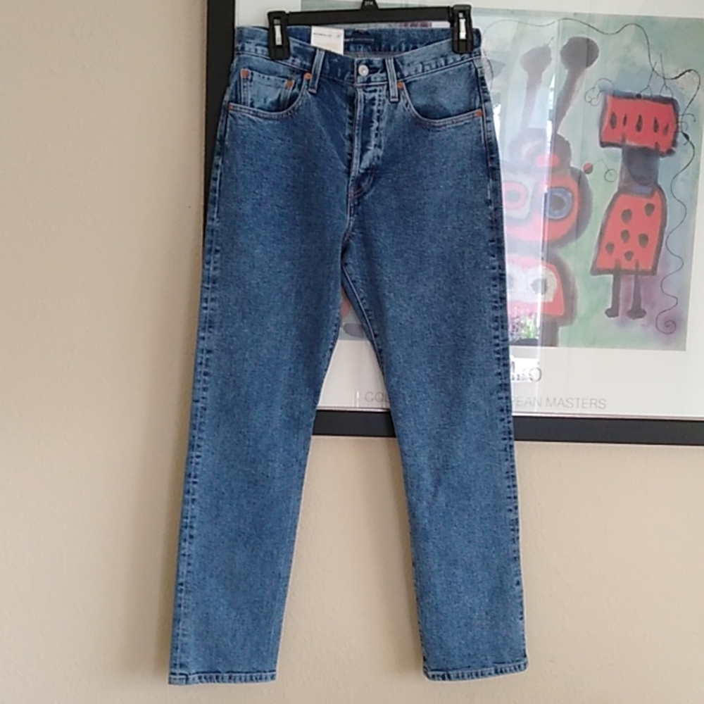Levi's® Made & Crafted® 501® ORIGINAL STRAIGHT CROPPED WOMEN'S JEANS 27X28